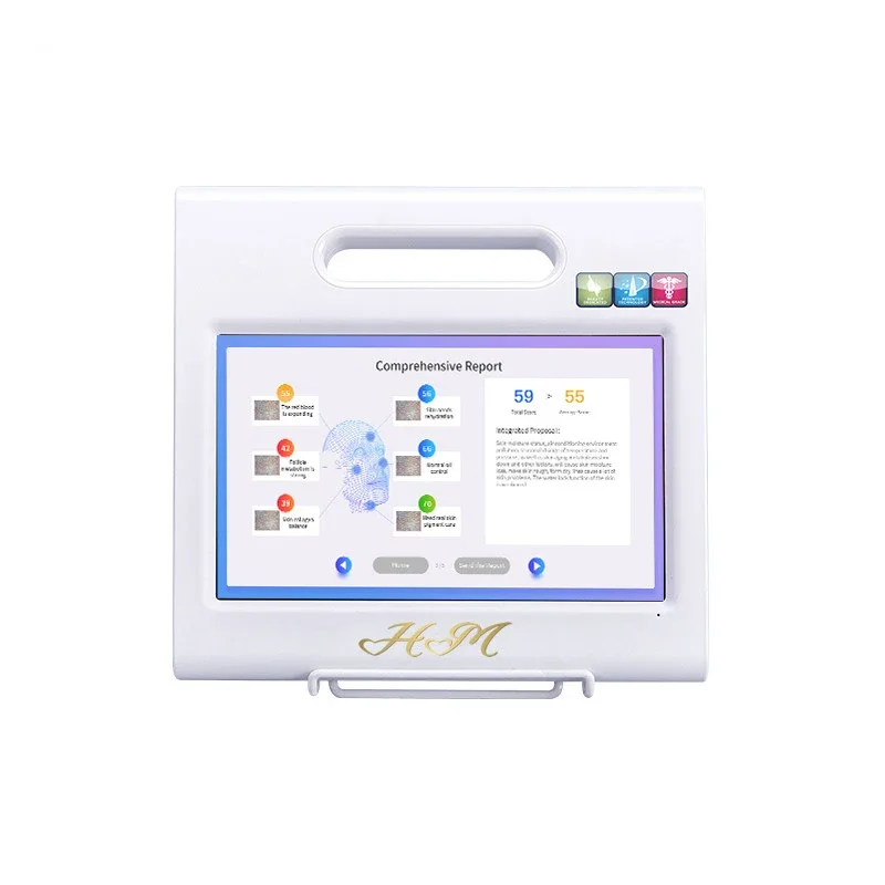 Spectral Imaging System Efficient Skin Moisture Hydra Face Machine with Skin Analyzer