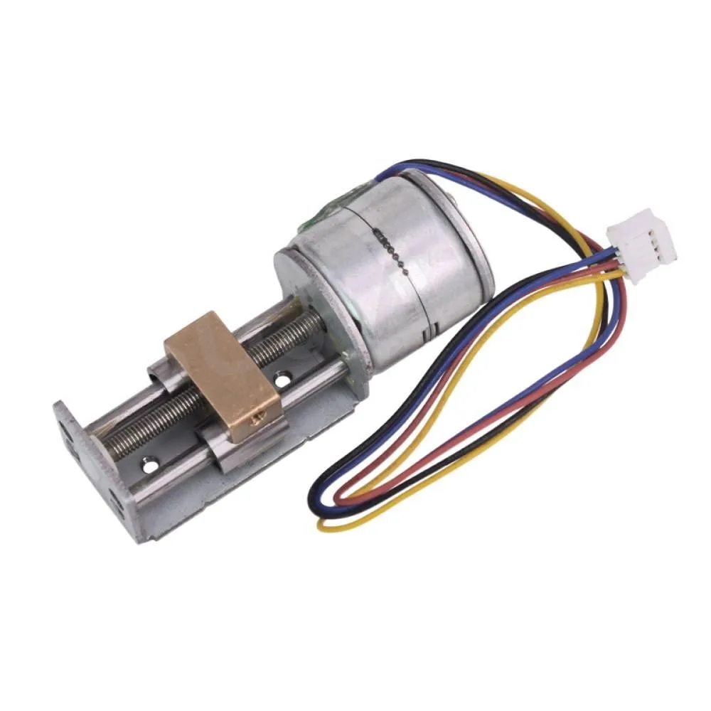 

2 Phases 4 Wires 5-9V Drive Voltage Stepper Motor Slide Small and Mini Lead Screw Drive Stepper Motor 20mm Linear Stepper Motor