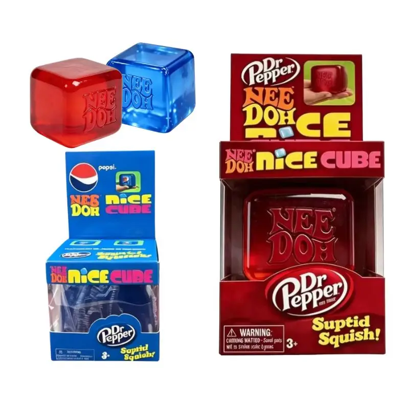 

Squeeze Blind BoNee Doh Cube Squishy Toy Stress ReliefSquishy Toy Soft Squeeze Fidget Toy for Office Anxiety Relief Adults Gifts