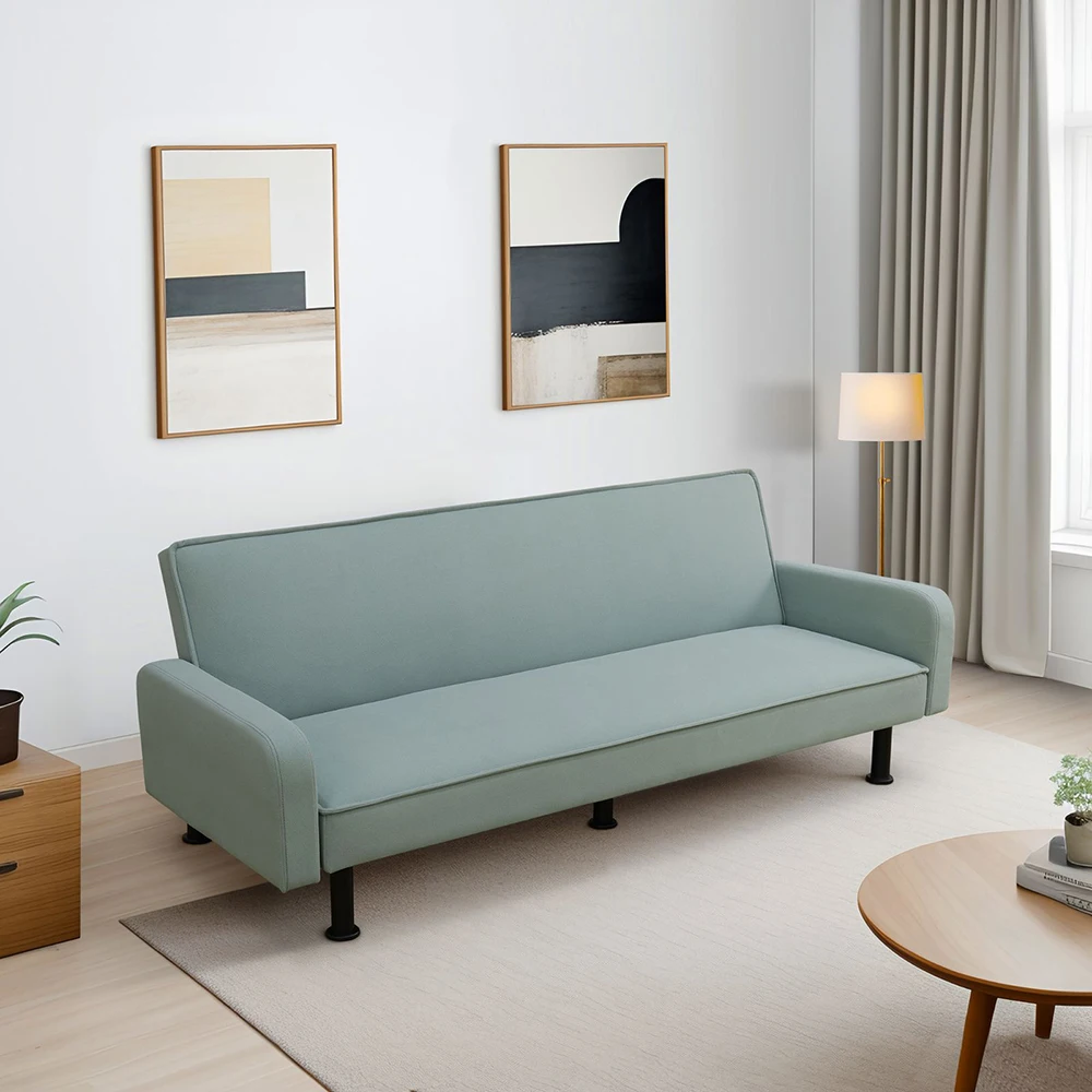 Sofa Bed Lake-Green Calico Living Room Sofabed Sofabed Living Room Furniture Sofas  Modern Morocco Scandinavia Home Furniture