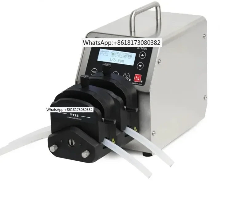 BT100S speed regulating intelligent multi-channel small peristaltic pump matched with YZ15YT25DG10 pump head