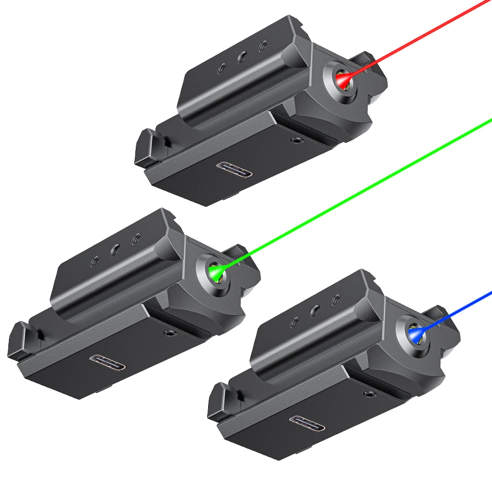 

Лазерный прицел 1033, сверхнизкопрофильный алюминиевый прицел Пикатинни, быстрая зарядка Type-C.