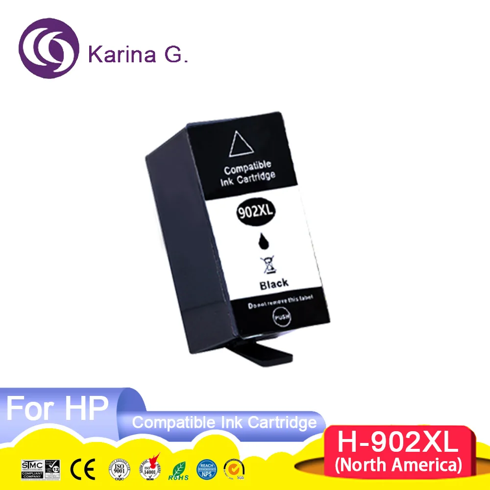 902 902XL 906 906XL Premium Color Compatible Printer Inkjet Ink Cartridge for HP OfficeJet Pro 6954/6960/6962/6968/6975/6978