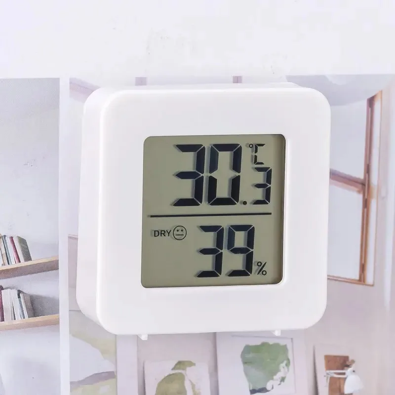 Mini Indoor Thermometer LCD Digital Temperature Room Hygrometer Gauge Sensor Humidity Meter Indoor Thermometer Temperature