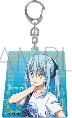 Game Rimuru Tempest Shuna Shion Shizu Benimaru Keychain Doll Anime Acrylic Keyring Pendant for Gift