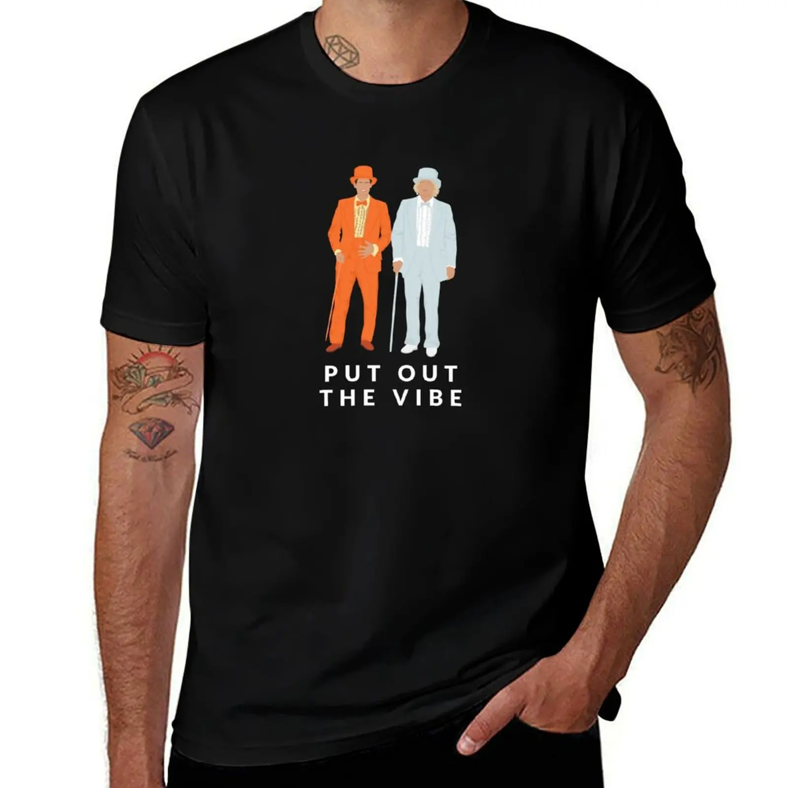 

Harry & Lloyd - Put Out The Vibe T-Shirt man t shirts graphic T-Shirt