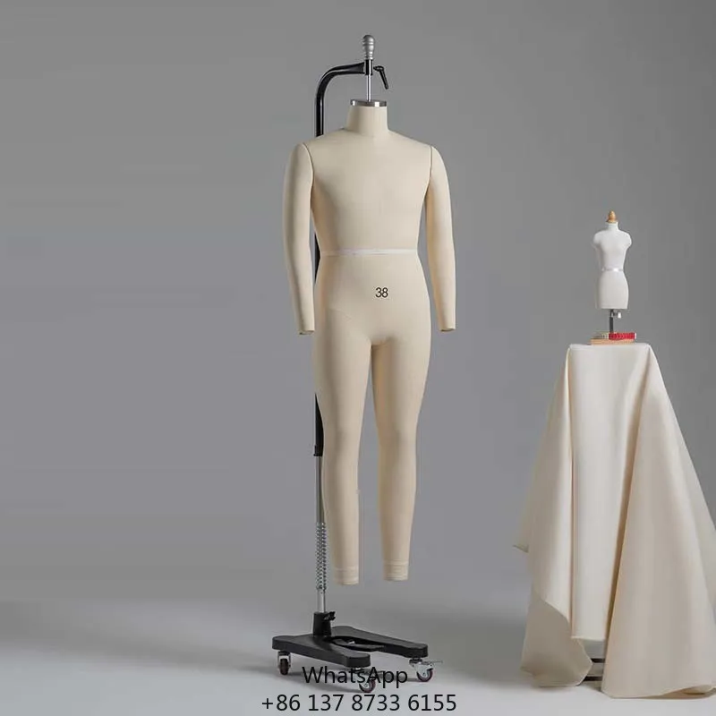 

Hot-sale Fabric Sewing Mannequin Male Full Body Dress Form For Tailoring Designer