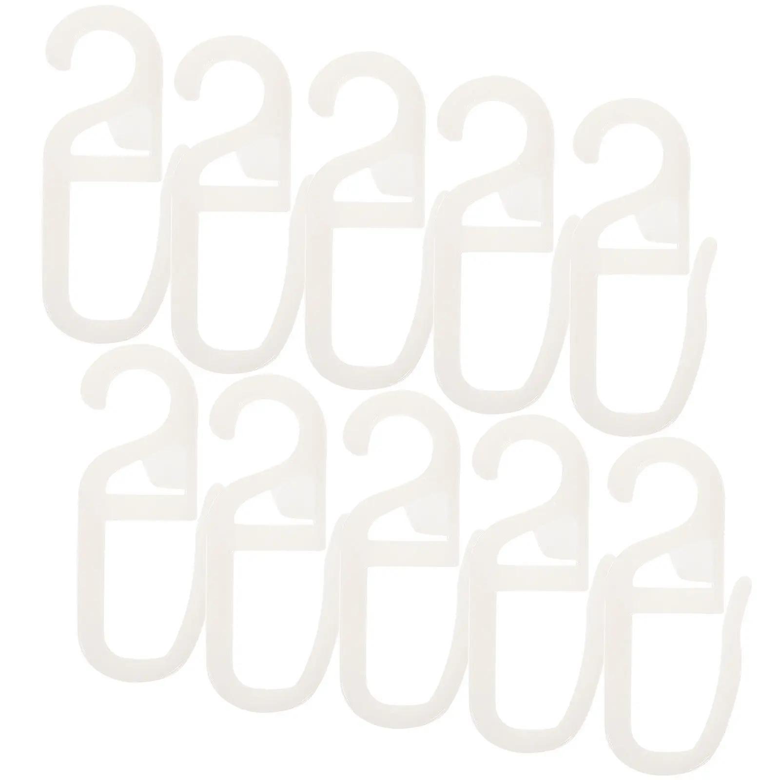 

10 шт. пластиковых крючков для штор, крючки для подвешивания душевых штор, сменные аксессуары для ванной комнаты