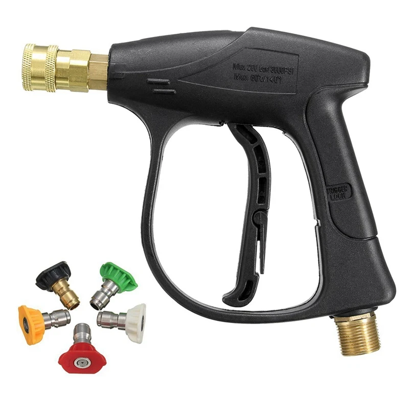 

High Pressure Washer Head 3000 PSI Max Car Power Washer Head With 5 Nozzles For Pressure Power Washers