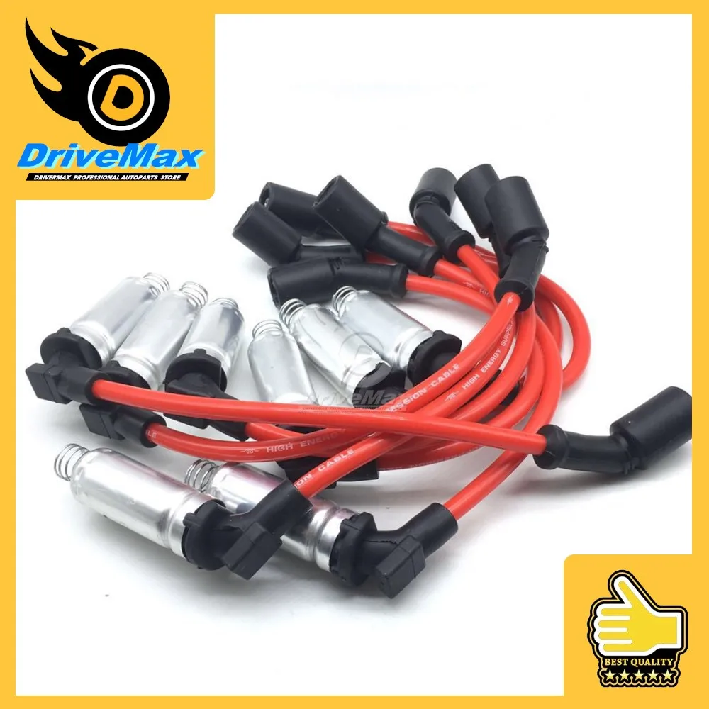 8 Stuks 48322r Nieuwe Ontsteking Bougie Draad Kit Set Cablefor Chevrolet Lawine Gmc Gezant Yukon Xl Pontiac Grand Prix Gto Hummer