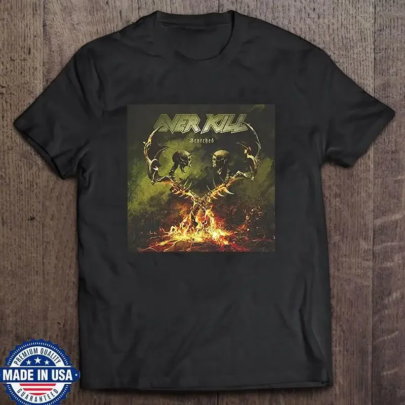 Overkill Band Scorching The Earth Tour T Shirt Full Size S 5Xl