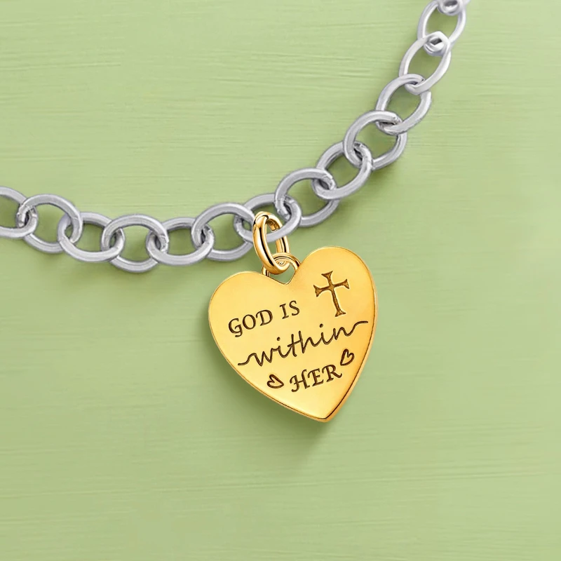 

925 Sterling Silver JamesAvery Vintage Pendants God Golden Series Charms Beads Fit Original Bracelet Necklace DIY Jewelry