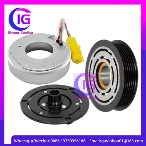 Imagen 1 del producto Kits de embrague de compresor de aire acondicionado de CA CF002-1412 para Peugeot 301 1.6L CITROEN c-elysee JSR11T 602078 9676011680 9806599380