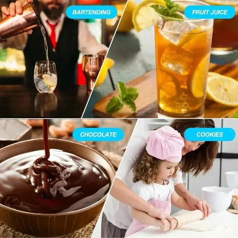 Totenkopf-Eiswürfelform 10er-Set Wiederverwendbare Silikon-Eisform für Getränke, Whiskey, Cocktails, Schokolade, Eiscreme, Küchen- und Backwerkzeuge – Detail 9