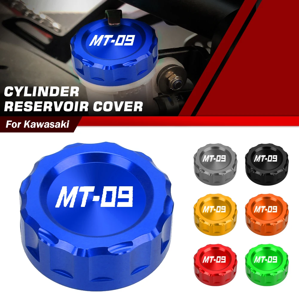 Motorcycle Rear Brake Fluid Tank Master Reservoir Cover Oil Cup Cap For Yamaha MT07 MT-07 FZ09 FZ-07 MT09 FZ09 FZ-09 2013-2016