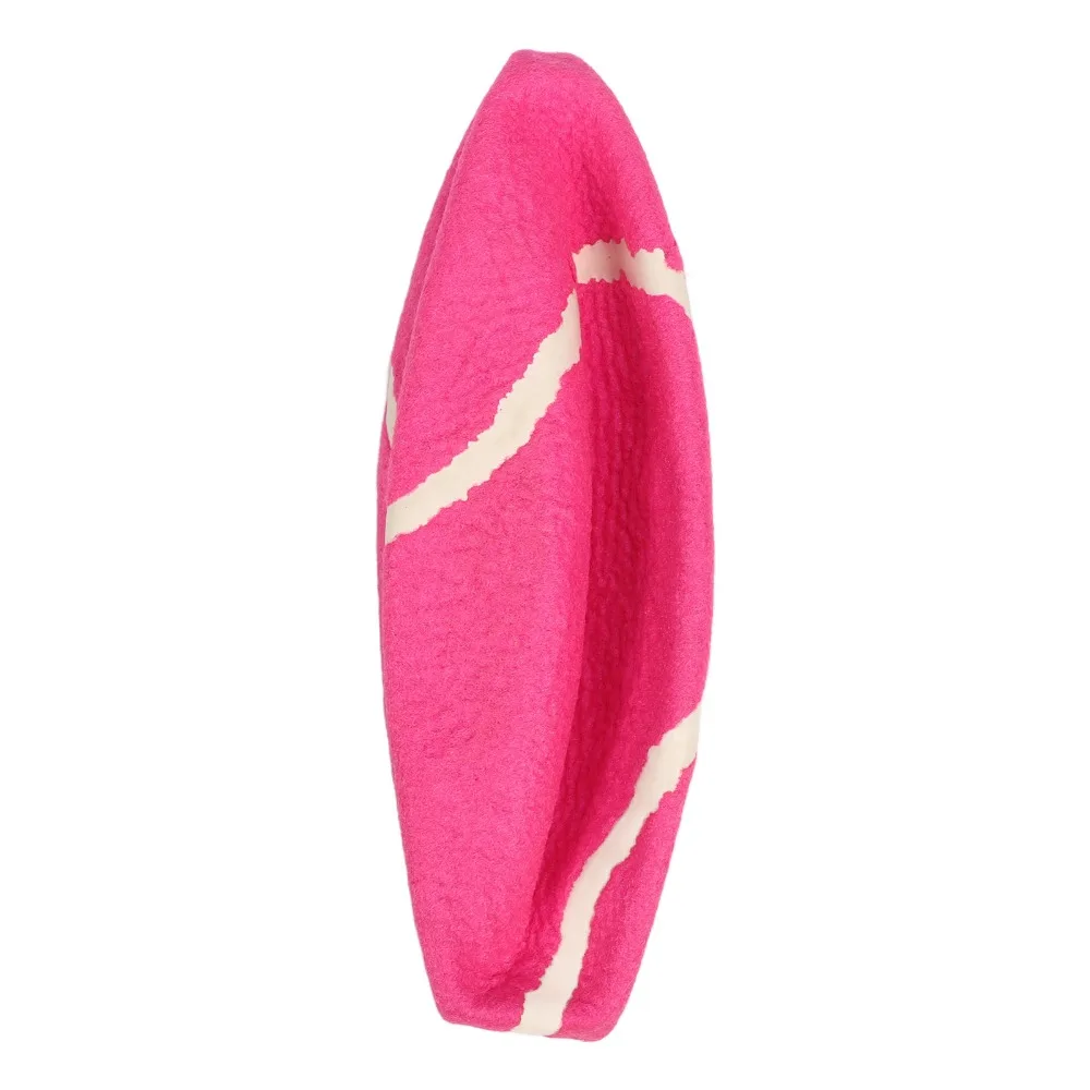 Tennis 8.5 Inch Inflatable Tennis Ball Felt Red Giant Tennis Ball Rubber Blue Oversized Tennis Ball Sports Interactive