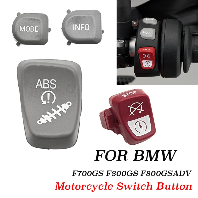 Right and left combination switch button For BMW F700GS F800GS F800GS ADV F800R F 800 Accessories Motorcycle Switch Button Cover