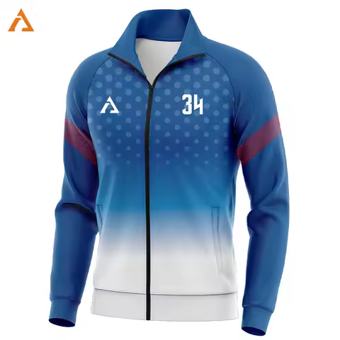 Custom Sublimation Design Your Logo Football Tracksuit Oversized Full Zip Training Soccer Tracksuit Outdoor Running Tracksuits