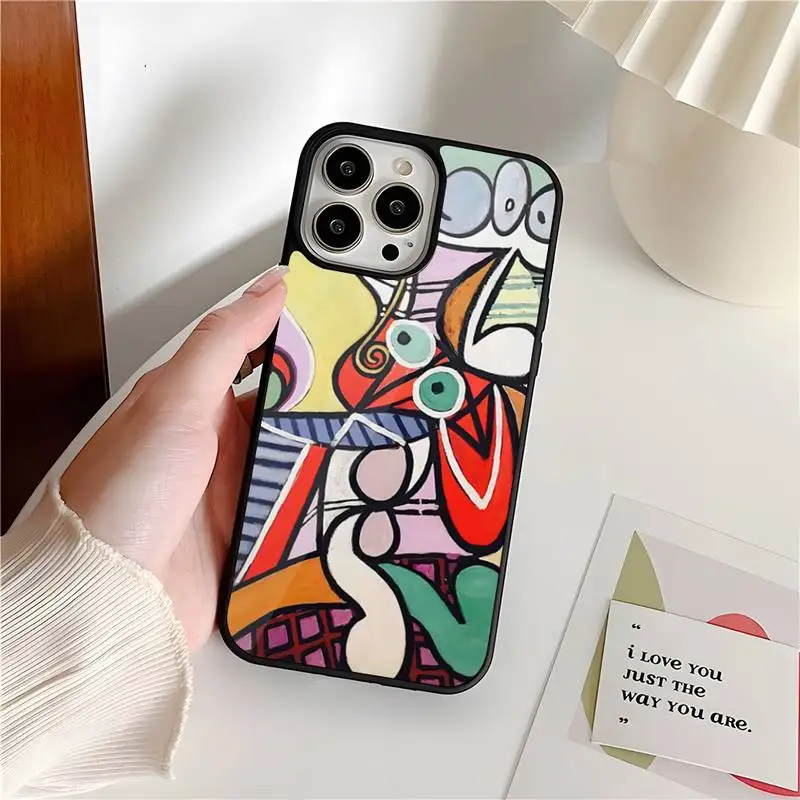 Picasso Abstract Art Phone Case For Samsung S22 S7 S8 S9 S10 S20 S30 ULTRA Edge Plus Note 5 7 8 9 10 20 Pro Shell