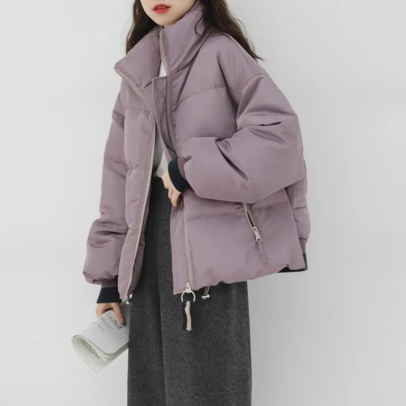 Warme zachte katoenen kleding Losse casual winterjas Nieuwe dames 2025