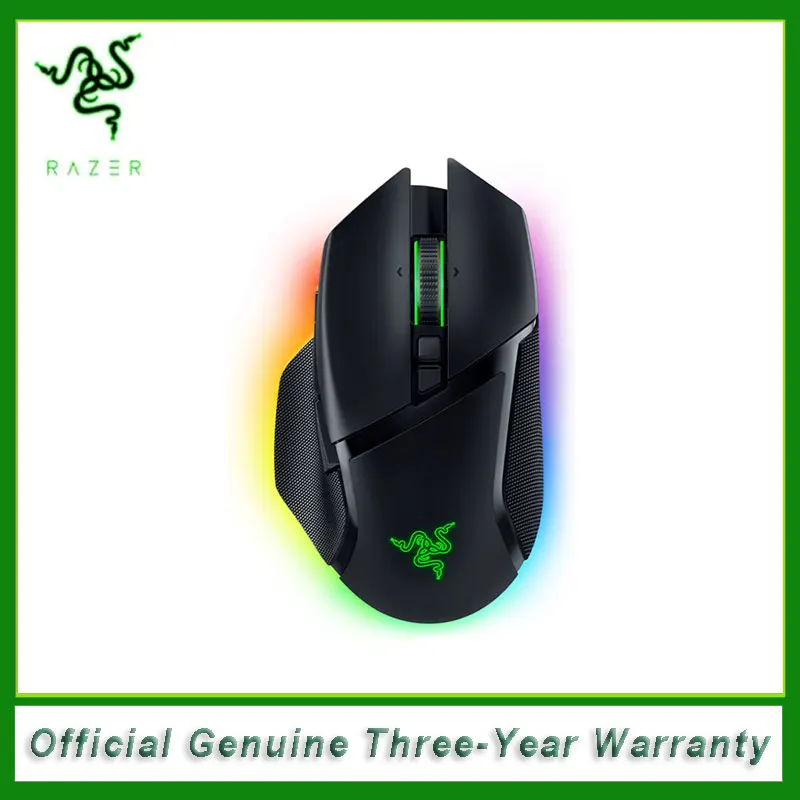 100% original Razer Basilisk V3 Pro Wireless Gaming Mouse Gamer RGB Fast Optical Switches Gen 3 HyperScroll Tilt Wheel For Pc La