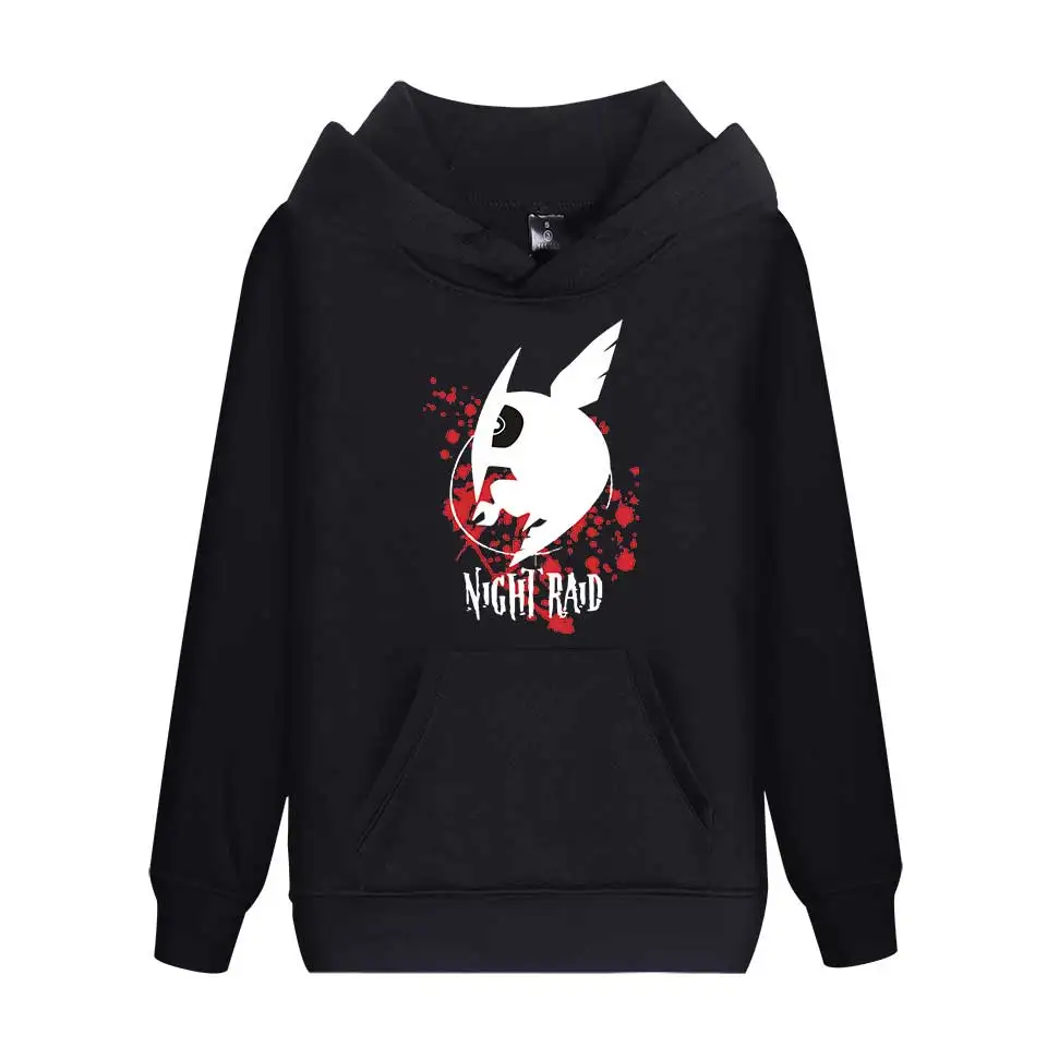 

Night Raid sweatshirt Anime Akame Ga KILL sweatshirts Tops Fleece Cotton Men Hoodies Anime Cosplay sweatshirts Tops