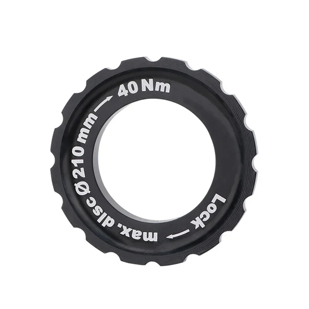 Anillo de bloqueo de cubo de freno de disco de bloqueo de bicicleta de carretera MTB para cubierta de bloqueo central de eje de 9/12/15mm aleación de aluminio para piezas de ciclismo Shimano