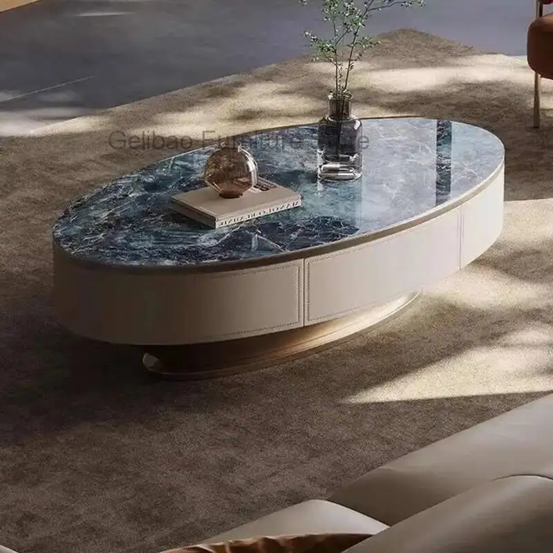 

Minimalist Luxury Saving Italian Space Side Table Minimalist Antique Coffee Table Storage Computer Couchtisch Salon Furniture