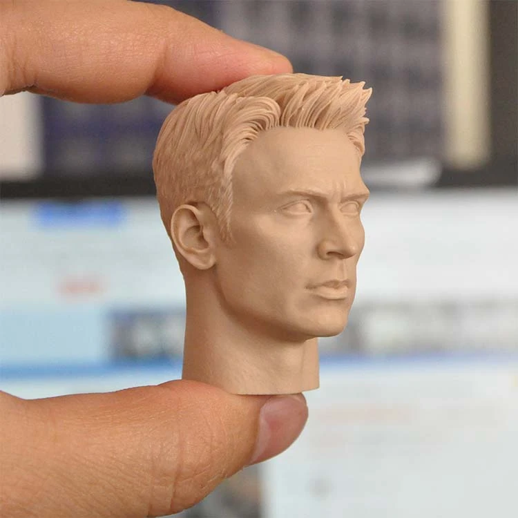 1/6 Die Cast Resin Picture Model Assembly Kit Captain Head Sculpting (55mm) Unpainted Free Shipping