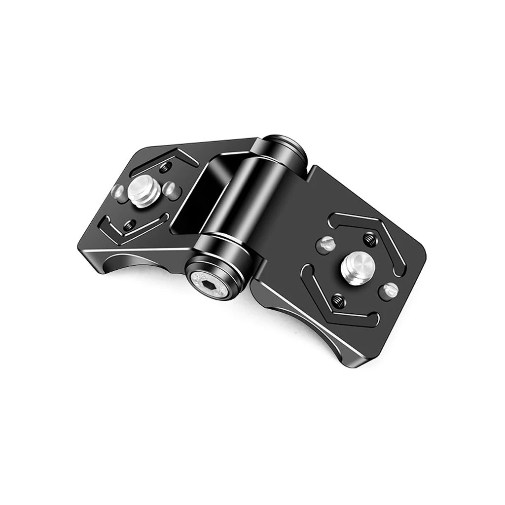 L Plate 90° Right Angle 180° Adjustable Mount Arri Locating Adapter Camera Cage Extension Mount for DJI SDR Transmitter Bracket