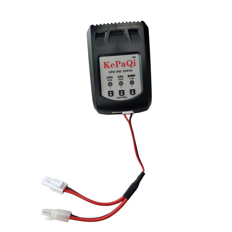 شحن سريع، طائرة نموذجية K-02 معادل بطارية ليثيوم 2-3S شاحن ميزان سهل 7.4 فولت 11.1 فولت 25 وات 3 أمبير