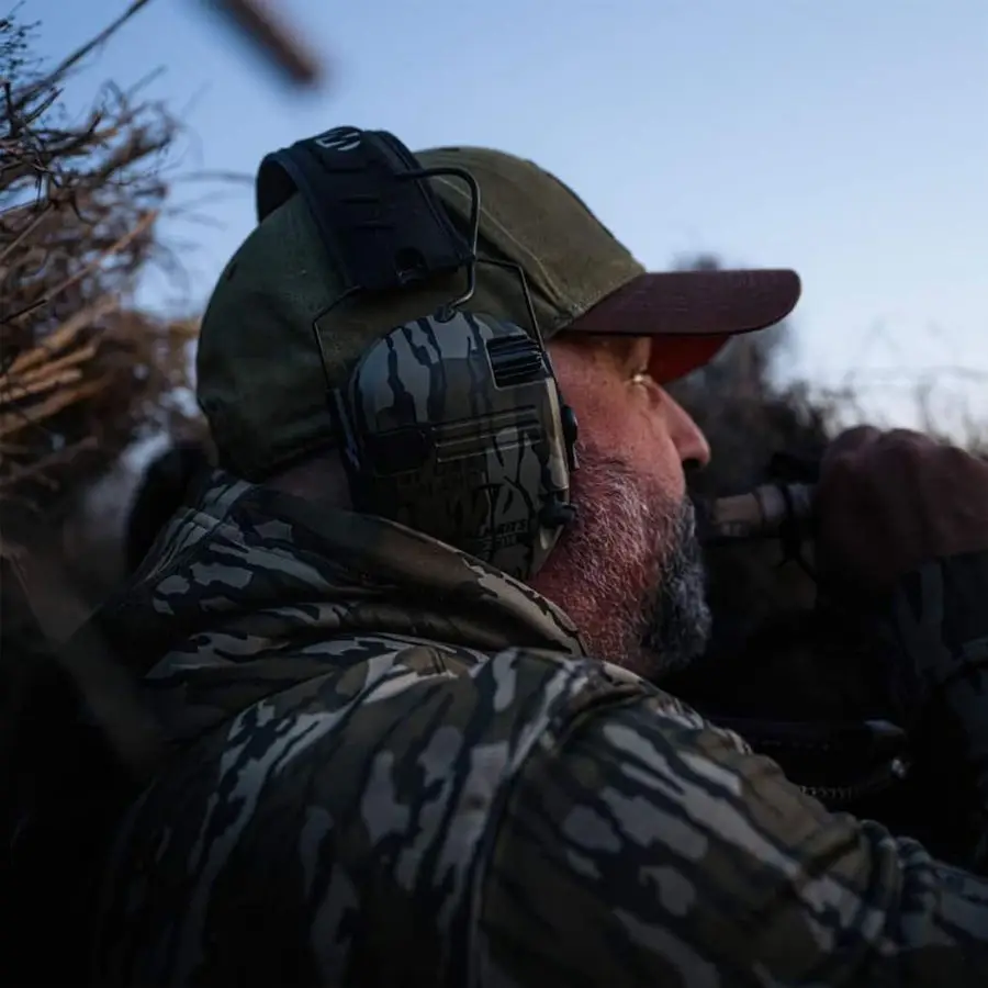 Razor Slim Ultra Low Profile Kompaktes Design Einstellbare Reichweite Schießen Jagd Gehörschutz Elektronische Ohrenschützer