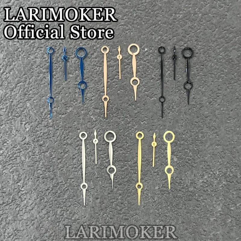 

Стрелки для часов LARIMOKER ETA6497, 8 мм*13,8 мм*17,5 мм, синие, серебряные, золотые, черные, розовое золото, подходят для часов с механизмом ETA6497