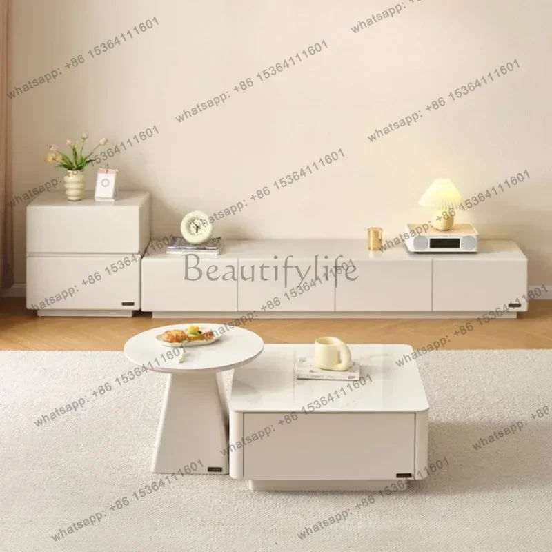 YJ Modern minimalism 70cm coffee tables Sedentary side table Tv table 200cm tv cabinet living room furniture home furniture