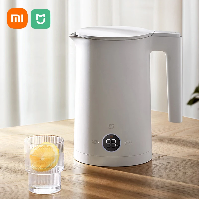 Xiaomi Mijia Constant Temperature Electric Kettles P1 Quiet Edition,1800W Power,304 Stainless Steel,4 Hours Hot Water Insulation