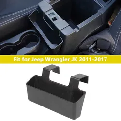 Center Console Hanging Armrest Storage Box Organizer Tray for Jeep Wrangler JK 2011-2017 Car Interior Accessory Stowing Tidying