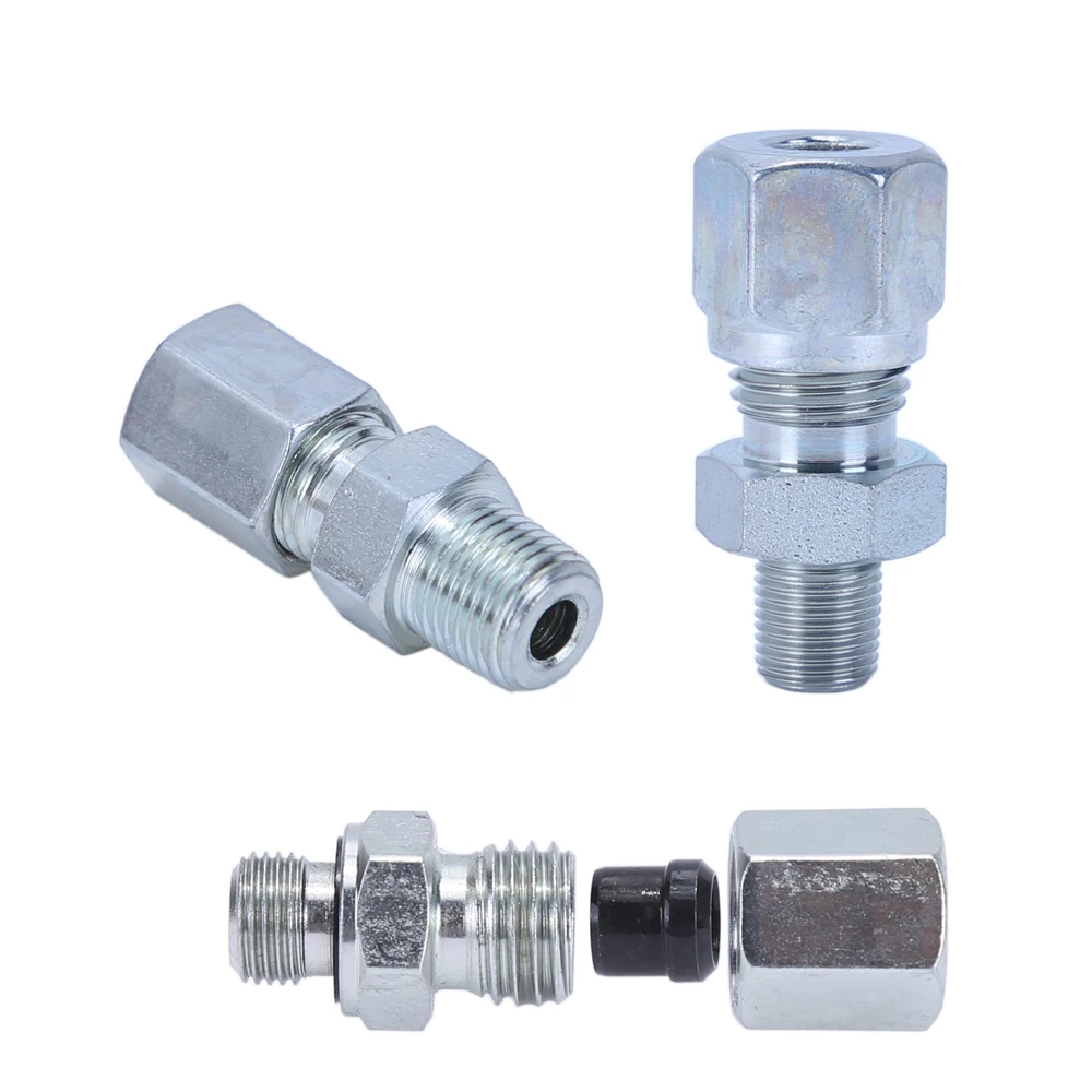 

Гидравлическое соединение, прямоугольное, внешнее соединение втулки для карт, твердое соединение высокого давления 6 мм 8 10R1/8 1/4 ZM6