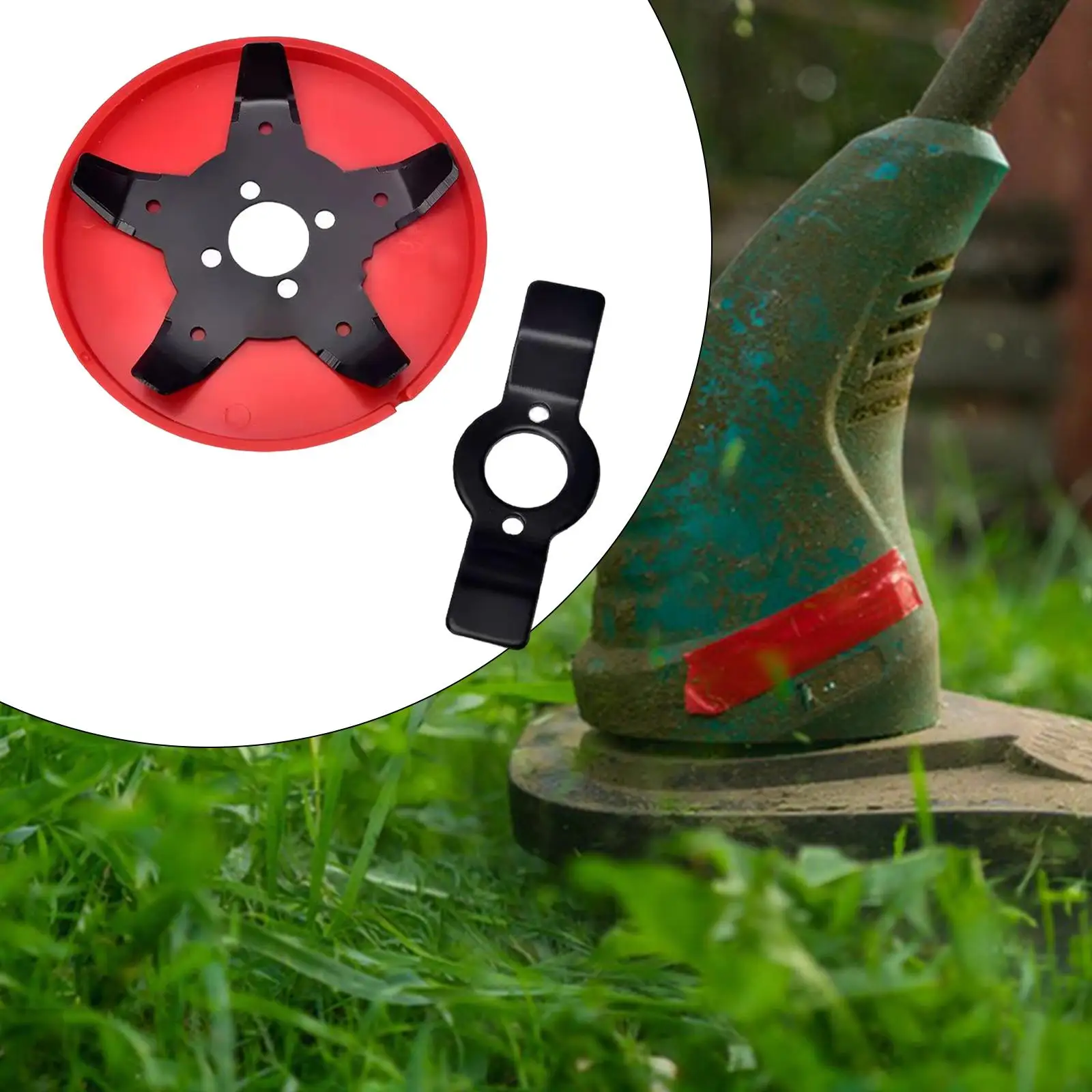 

Пластина Weeder 15 см с лезвием триммера, сменные детали, прочная Простая установка для газового триммера, универсальные аксессуары для резака