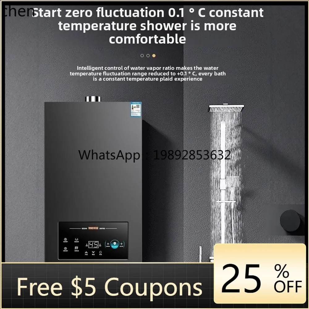 

gas water heater natural gas gas kitchen household instant heat variable frequency constant temperature