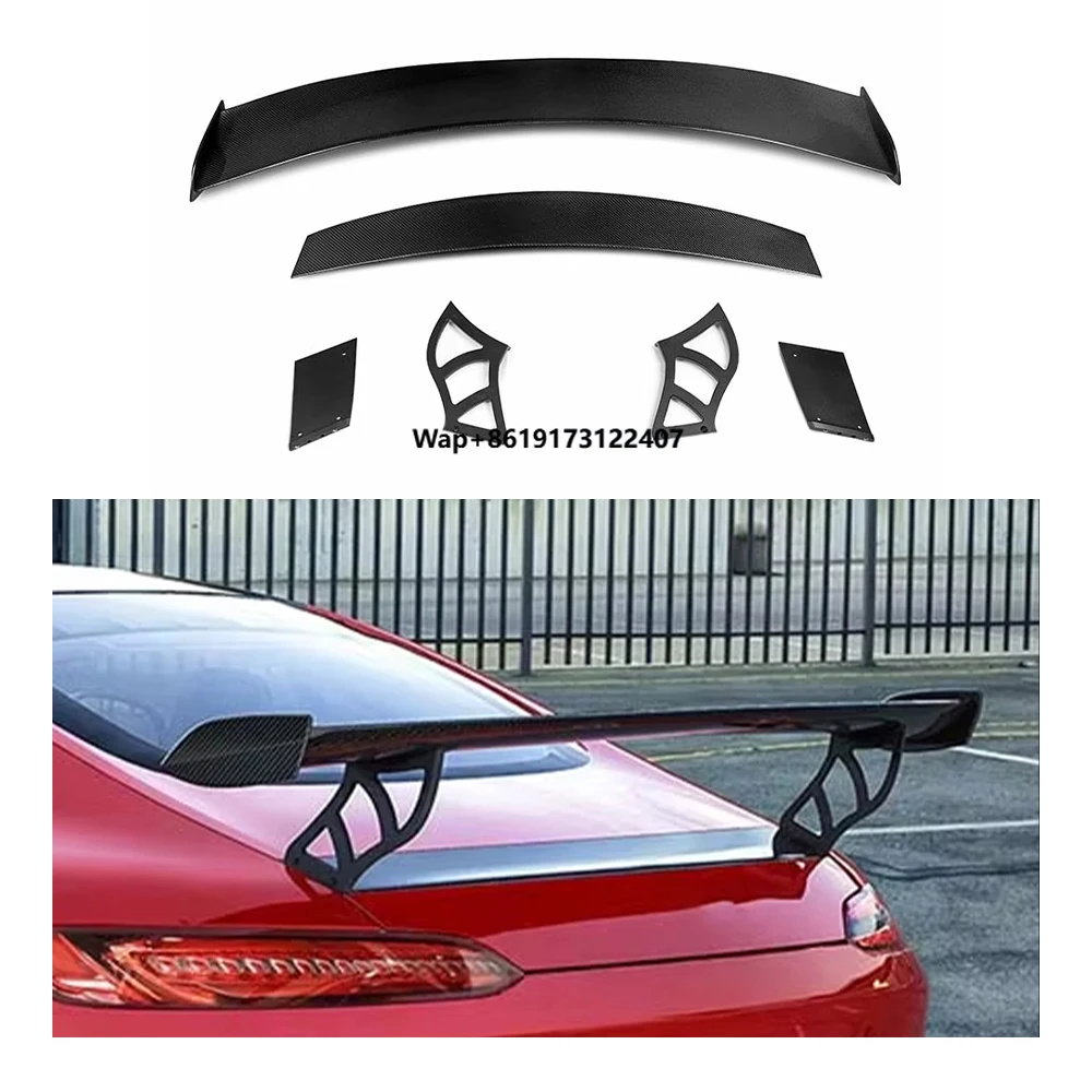 

Спойлер на крышу/багажник автомобиля из сухого углеродного волокна (препрег) для GT GTS GTC C190 Ver1