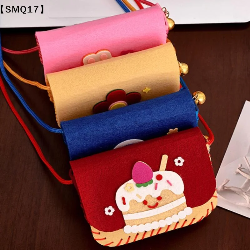Cute Felt Felt Bag Making Kit Crafts Art Sewing Toy Crossbody Bag Kindergarten Cartoon Handmade Bag【SMQ】 - view 5
