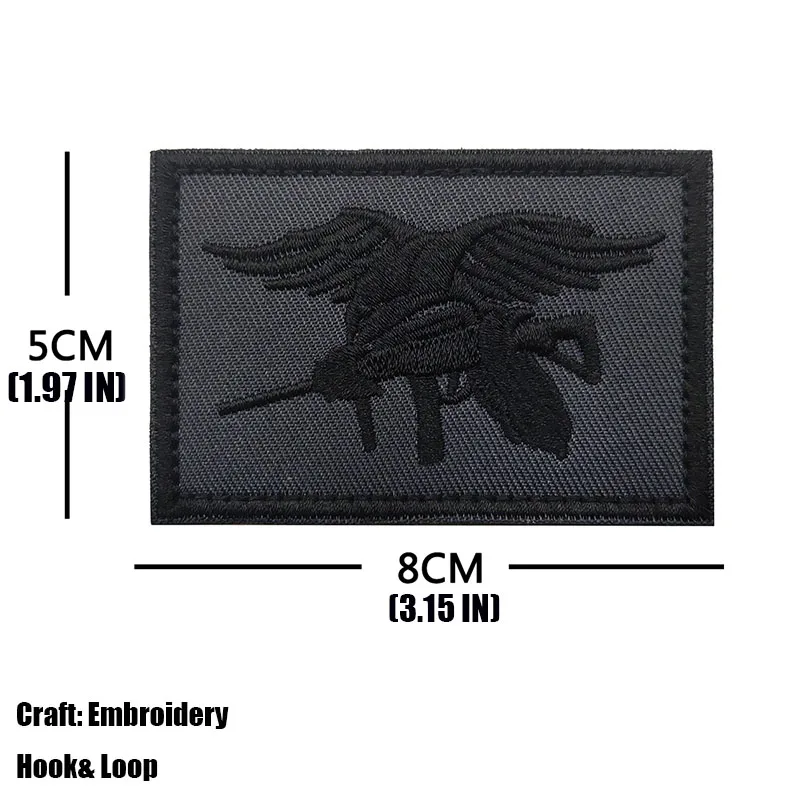 America USMC Navy Seals Team Embroidery Patch Special Force Military Tactical Patch Naklejki na odzież z haczykiem i pętelką