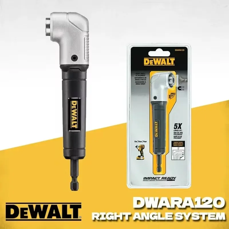 DEWALT DWARA120 Right Angle Magnetic Attachment Impact Ready Drive Bit Power Tool Accessories