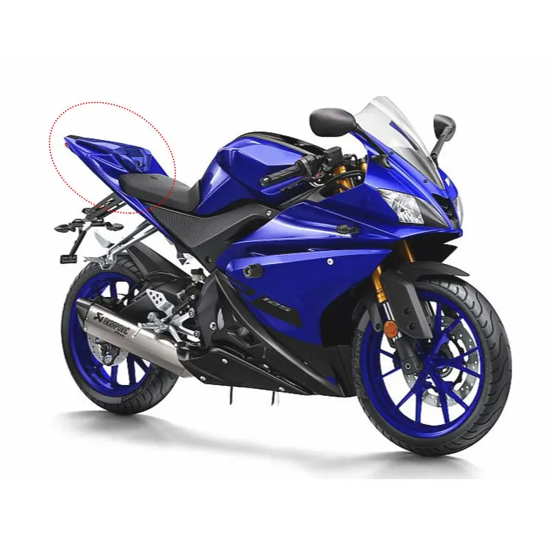 WOHOOD carénage Capot Selle pour Yam&aha YZF R125 YZF-R 125 MT125 MT-125 2014 2015 2016 Passager Passager Arrière Siège Couverture Queue Section Solo Carénage Capot