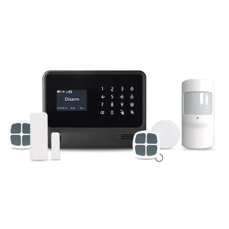 3G WIFI GPRS Home Alarm System GS-G90B PLUS Support SIA+Contact ID ing Central Home Security Alarm System