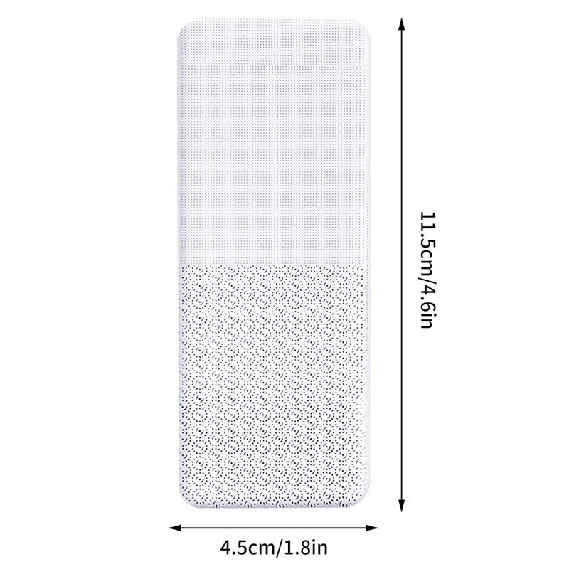 مستطيل الشكل نانو الزجاج القدم عرموش كعب ملف الصلب الجلد الميت قرنية الكالس مزيل التقشير باديكير العناية ملف القدم أداة #6