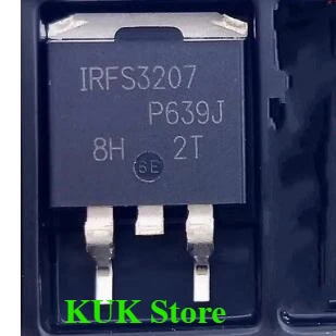 Real Original 100% NOVO IRFS3207 FS3207 IRFS3207TRLPBF IRFS3207TRRPBF