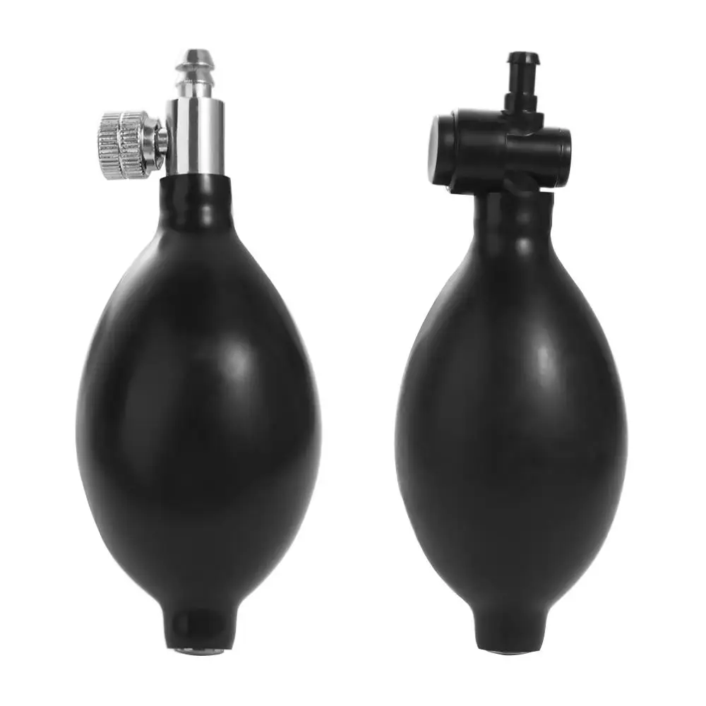 Válvula de bulbo de inflação, bomba de ar, acessório para trator cervical, bomba de inflação com válvula de liberação de ar, pescoço de ar, lâmpada de látex de tração
