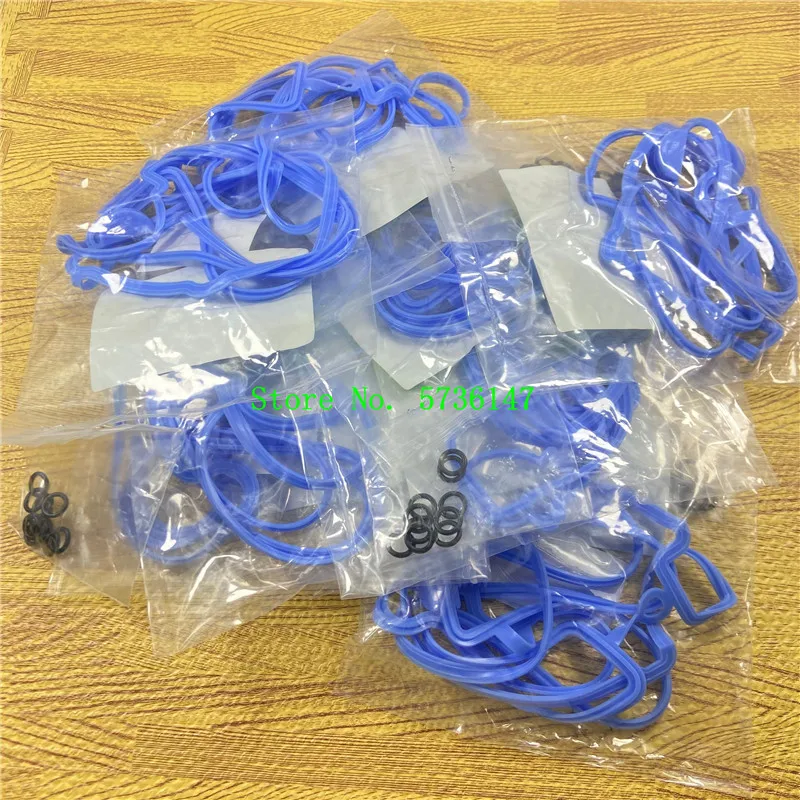 10PCS Aluminum Valve Cover Gasket Rubber 5488936 90501944 Blue GASKET For Captiva Opel Antara 2.4L Epica Excelle1.8 Regal Astra