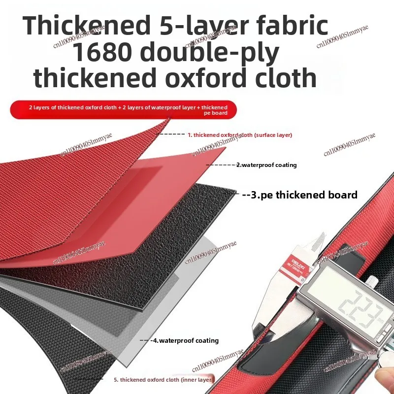 Electrical Kit Multifunctional Portable Oxford Canvas Waterproof Thickened Wear Resistant Hardware